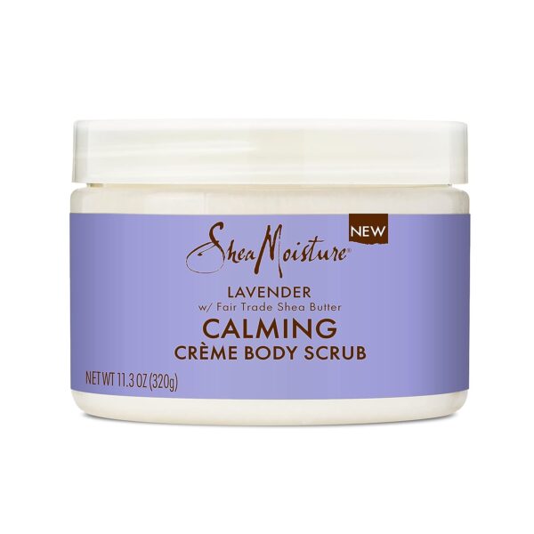 SheaMoisture Creme Body Scrub Lavender Calming Skin11.3oz - Image 5