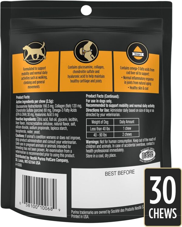 Purina Pro Plan Veterinary Joint Care Joint Supplement for Small Breed Dogs - Image 2